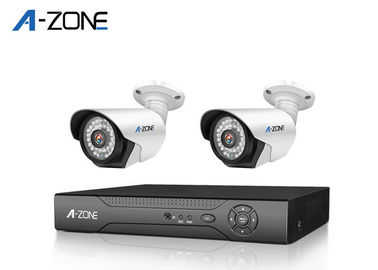 중국 2개의 채널 Poe CCTV 사진기 장비 IP66의 Poe Nvr 감시 시스템을 방수 처리하십시오 협력 업체